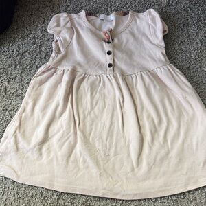 Burberry Children's Tan and Cream Top